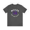 Miller 79 New York Hockey Number Arch Design Unisex T-Shirt