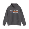 Cizikas 53 New York Hockey Grafitti Wall Design Unisex Hooded Sweatshirt