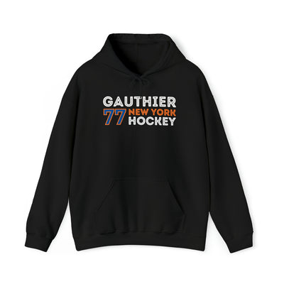 Gauthier 77 New York Hockey Grafitti Wall Design Unisex Hooded Sweatshirt