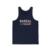 Barzal 13 New York Hockey Grafitti Wall Design Unisex Jersey Tank Top