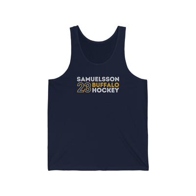 Samuelsson 23 Buffalo Hockey Grafitti Wall Design Unisex Jersey Tank Top