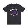 Chytil 72 New York Hockey Number Arch Design Unisex T-Shirt