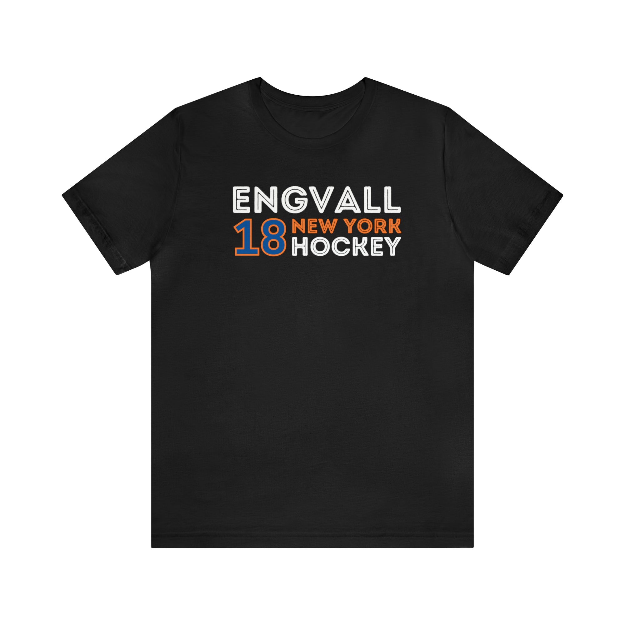 Engvall 18 New York Hockey Grafitti Wall Design Unisex T-Shirt