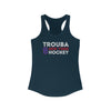 Trouba 8 New York Hockey Grafitti Wall Design Women's Ideal Racerback Tank Top