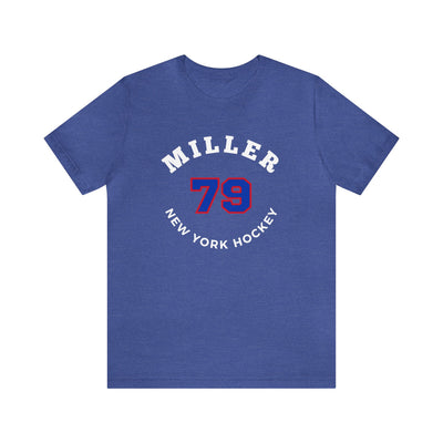 Miller 79 New York Hockey Number Arch Design Unisex T-Shirt