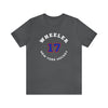 Wheeler 17 New York Hockey Number Arch Design Unisex T-Shirt