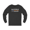 Mayfield 24 New York Hockey Grafitti Wall Design Unisex Jersey Long Sleeve Shirt