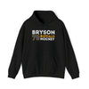 Bryson 78 Buffalo Hockey Grafitti Wall Design Unisex Hooded Sweatshirt