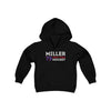 Miller 79 New York Hockey Grafitti Wall Design Youth Hooded Sweatshirt