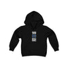 Tuch 89 Buffalo Hockey Royal Blue Vertical Design Youth Hooded Sweatshirt