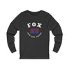 Fox 23 New York Hockey Number Arch Design Unisex Jersey Long Sleeve Shirt