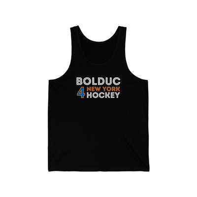 Bolduc 4 New York Hockey Grafitti Wall Design Unisex Jersey Tank Top