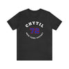 Chytil 72 New York Hockey Number Arch Design Unisex T-Shirt