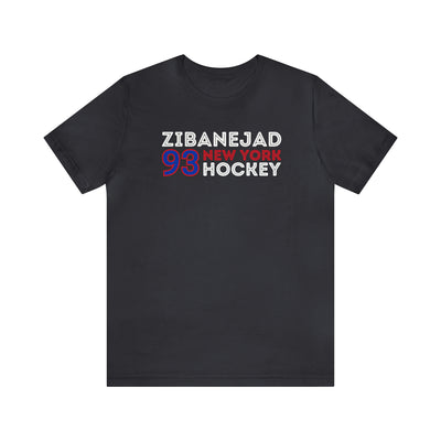 Mika Zibanejad T-Shirt 93 New York Hockey Grafitti Wall Design Unisex