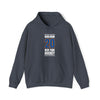 Kuhlman 20 New York Hockey Blue Vertical Design Unisex Hooded Sweatshirt