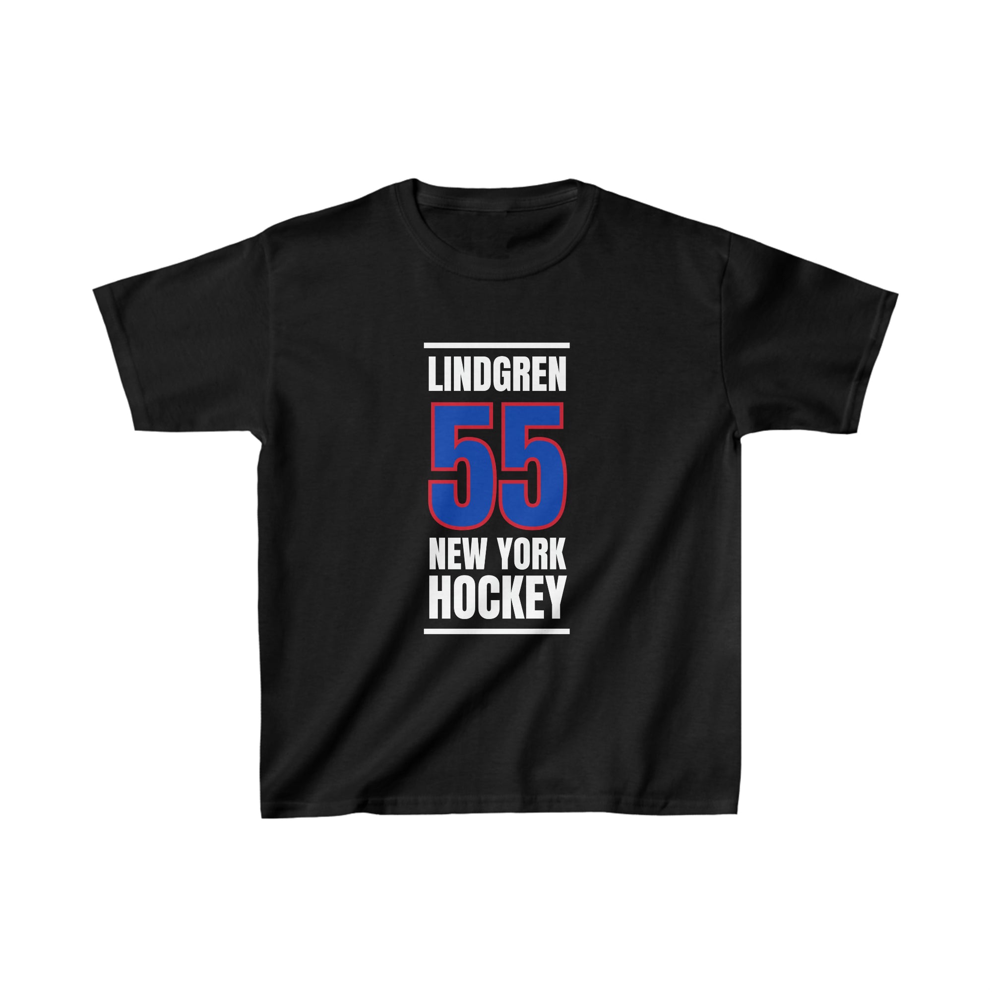 Lindgren 55 New York Rangers Unisex Hooded Sweatshirt