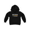 Bryson 78 Buffalo Hockey Grafitti Wall Design Youth Hooded Sweatshirt