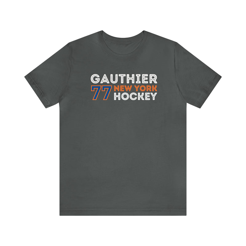 Gauthier 77 New York Hockey Grafitti Wall Design Unisex T-Shirt