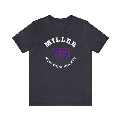 Miller 79 New York Hockey Number Arch Design Unisex T-Shirt