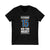 Clutterbuck 15 New York Hockey Blue Vertical Design Unisex V-Neck Tee