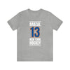 Barzal 13 New York Hockey Blue Vertical Design Unisex T-Shirt