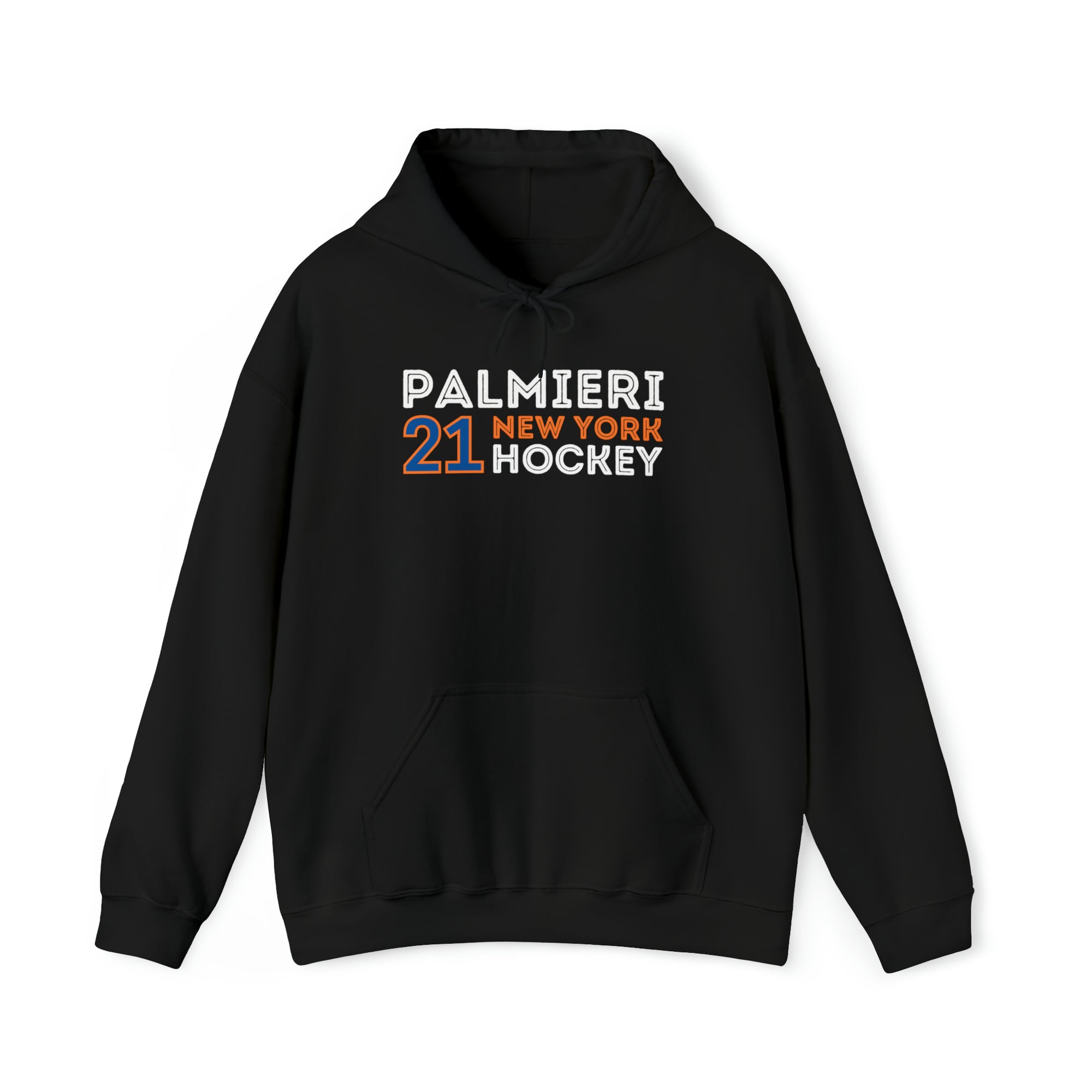 Palmieri 21 New York Hockey Grafitti Wall Design Unisex Hooded Sweatshirt