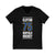 Clifton 75 Buffalo Hockey Royal Blue Vertical Design Unisex V-Neck Tee