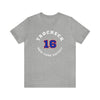 Trocheck 16 New York Hockey Number Arch Design Unisex T-Shirt