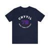 Chytil 72 New York Hockey Number Arch Design Unisex T-Shirt