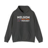 Nelson 29 New York Hockey Grafitti Wall Design Unisex Hooded Sweatshirt