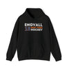 Engvall 18 New York Hockey Grafitti Wall Design Unisex Hooded Sweatshirt