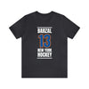 Barzal 13 New York Hockey Blue Vertical Design Unisex T-Shirt