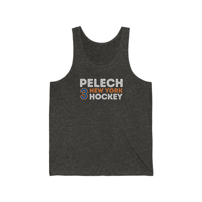 Pelech 3 New York Hockey Grafitti Wall Design Unisex Jersey Tank Top