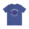 Panarin 10 New York Hockey Number Arch Design Unisex T-Shirt