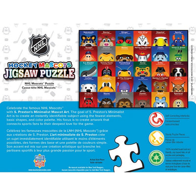 NHL Mascots Puzzle, 100 Piece