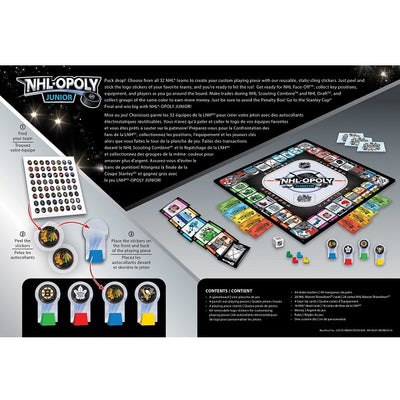 NHL-Opoly Junior Board Game