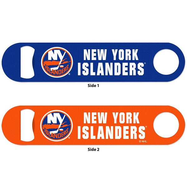 New York Islanders Two-Sided Metal Bottle Opener