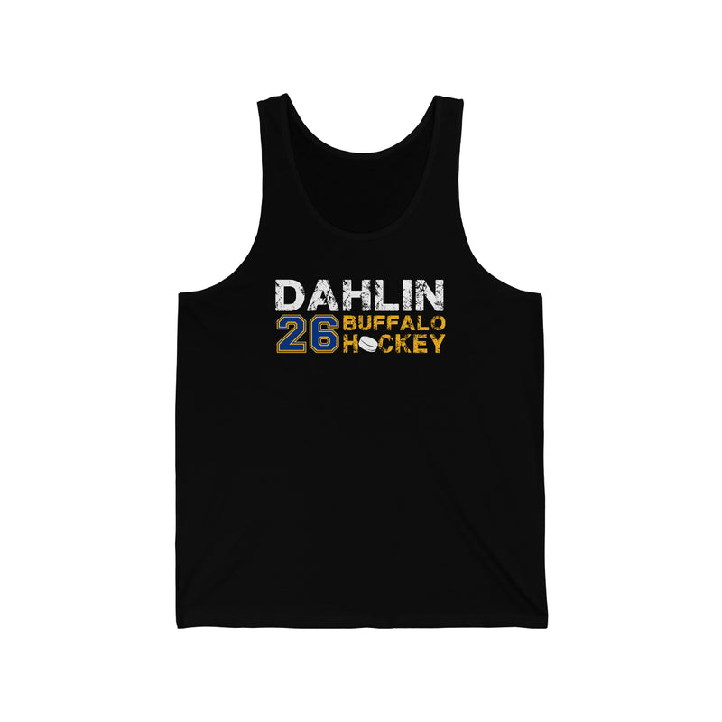 Dahlin 26 Buffalo Hockey Unisex Jersey Tank Top