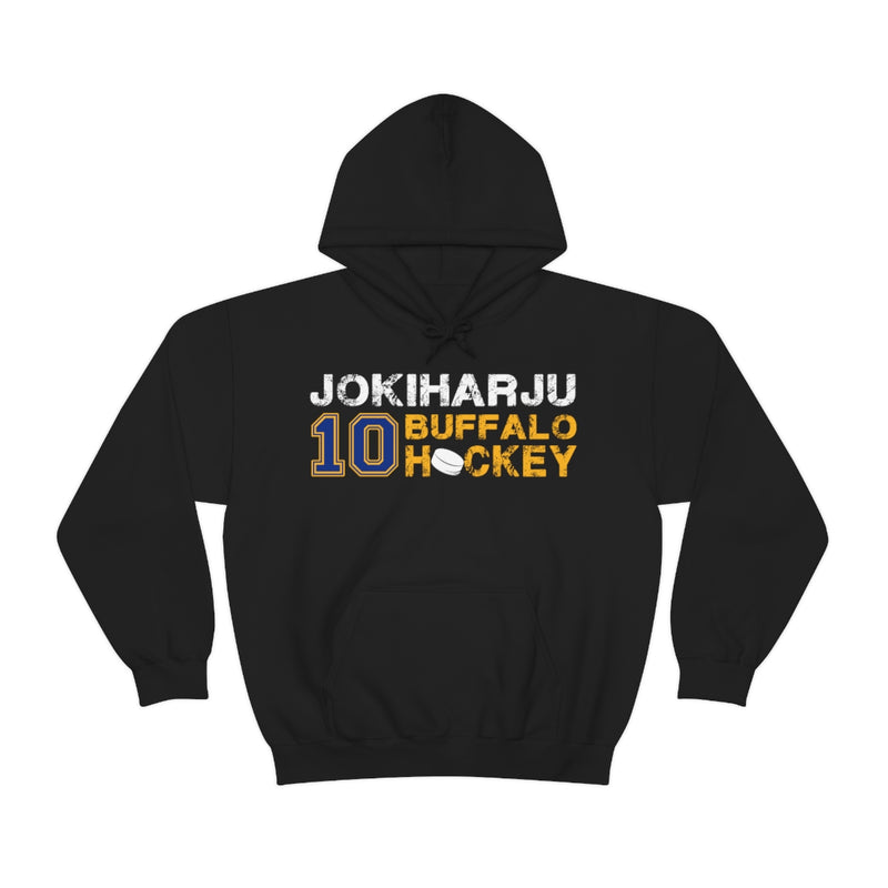 Jokiharju 10 Buffalo Hockey Unisex Hooded Sweatshirt