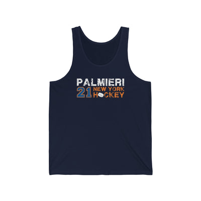 Palmieri 21 New York Hockey Unisex Jersey Tank Top