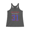 Shesterkin  31 New York Rangers Women's Tri-Blend Racerback Tank Top