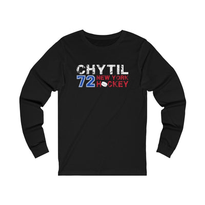 Chytil 72 New York Hockey Unisex Jersey Long Sleeve Shirt