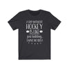 "A Day Without Hockey" Unisex Jersey Tee