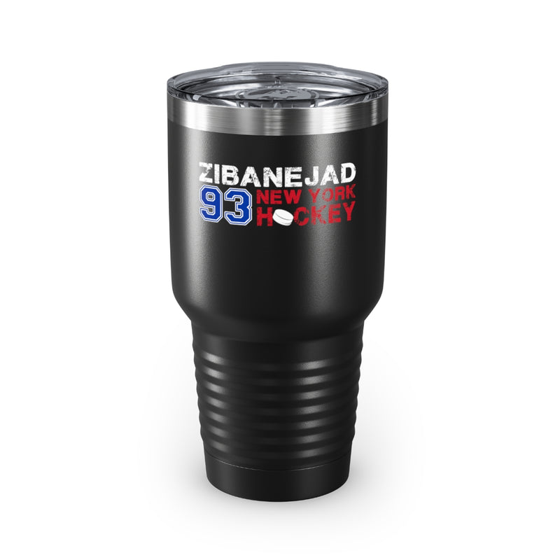 Zibanejad 93 New York Hockey Ringneck Tumbler, 30 oz