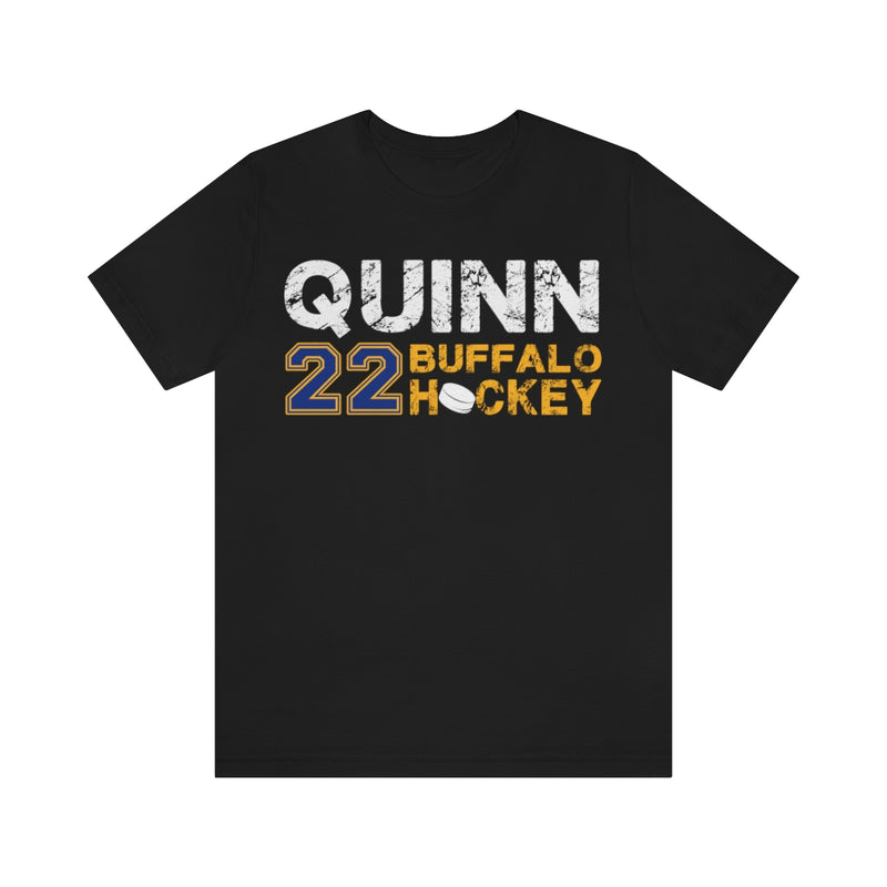 Quinn 22 Buffalo Hockey Unisex Jersey Tee