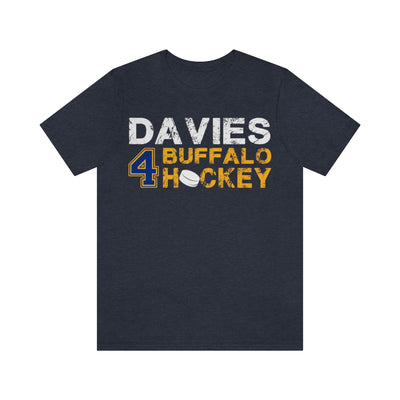 Davies 4 Buffalo Hockey Unisex Jersey Tee