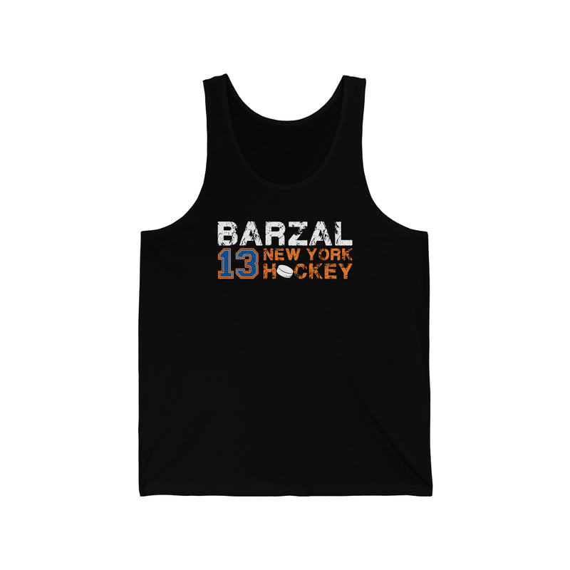 Barzal 13 New York Hockey Unisex Jersey Tank Top