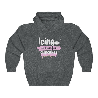 "Icing Isn't Just For Cupcakes" Unisex Hooded Sweatshirt