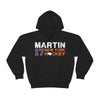 Martin 17 New York Hockey Unisex Hooded Sweatshirt