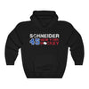 Schneider 45 New York Hockey Unisex Hooded Sweatshirt